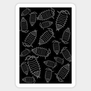 Isopod pattern Sticker